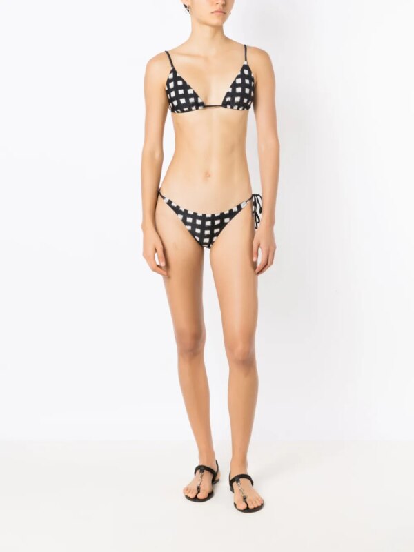 Lenny Niemeyer Bikinislip met gestrikte zijkant - Zwart