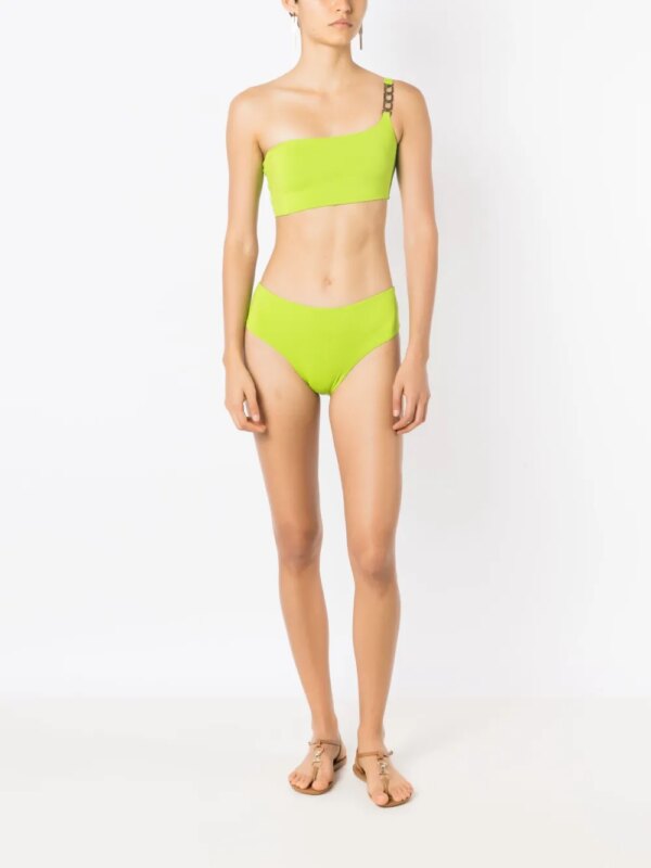 Lenny Niemeyer High waist bikinislip - Groen