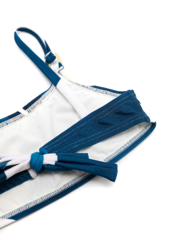 Lenny Niemeyer Bikinitop met gestrikte rug - Blauw