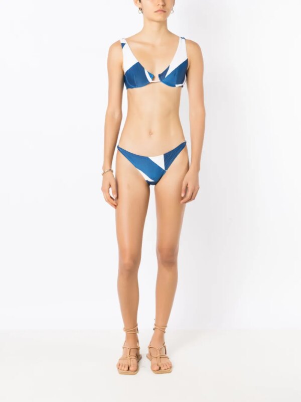 Lenny Niemeyer Bikinislip met dunne bandjes - Blauw