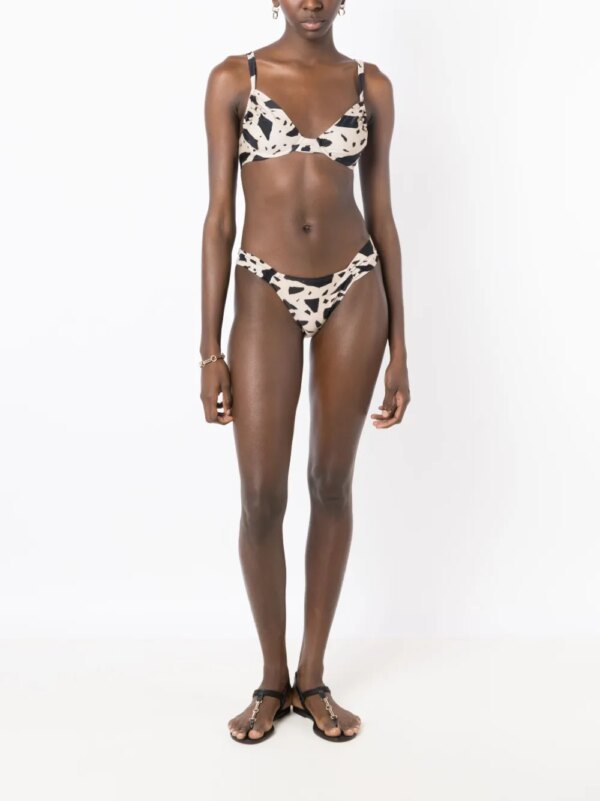 Lenny Niemeyer Bikinitop met ruches - Beige