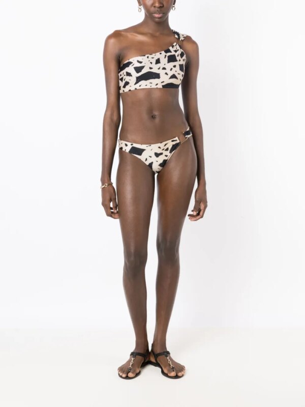 Lenny Niemeyer Asymmetrische bikinitop - Beige