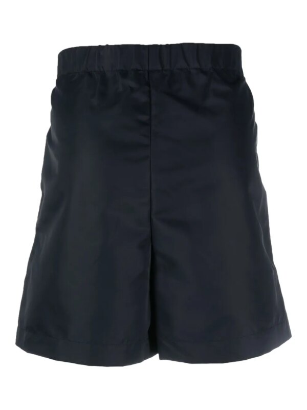 Sporty & Rich Zwembroek met logoprint - Blauw