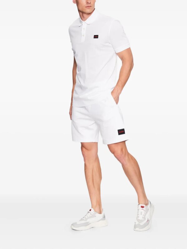 HUGO Zwembroek met trekkoord - Wit