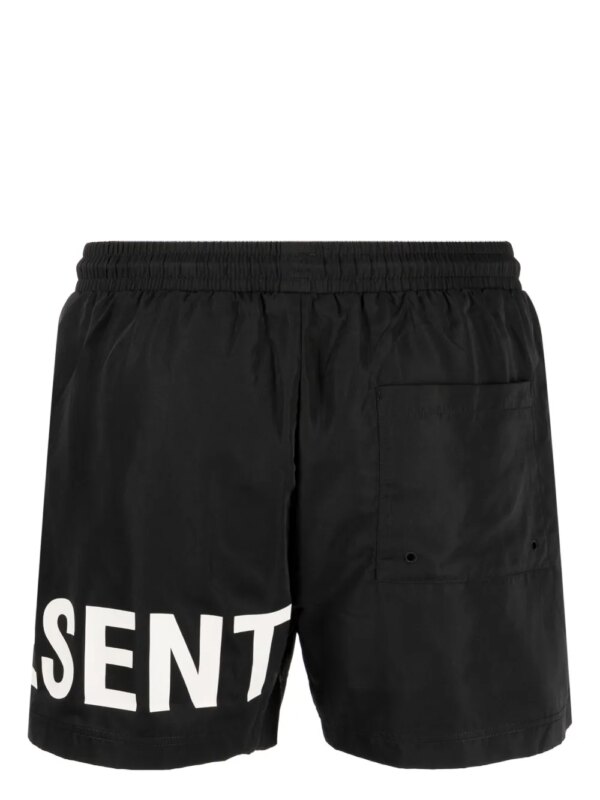 Represent Zwembroek met logoprint - Zwart