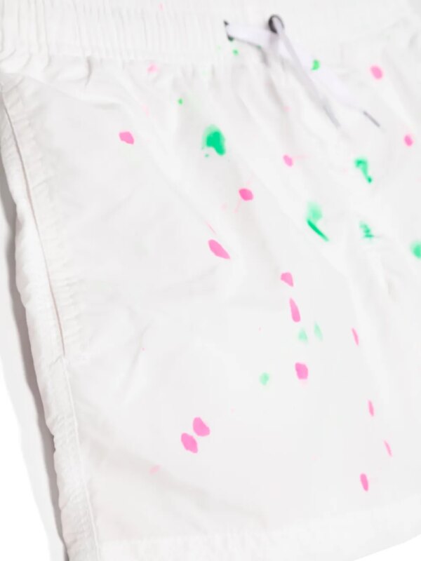 Sundek Zwembroek met print - Wit