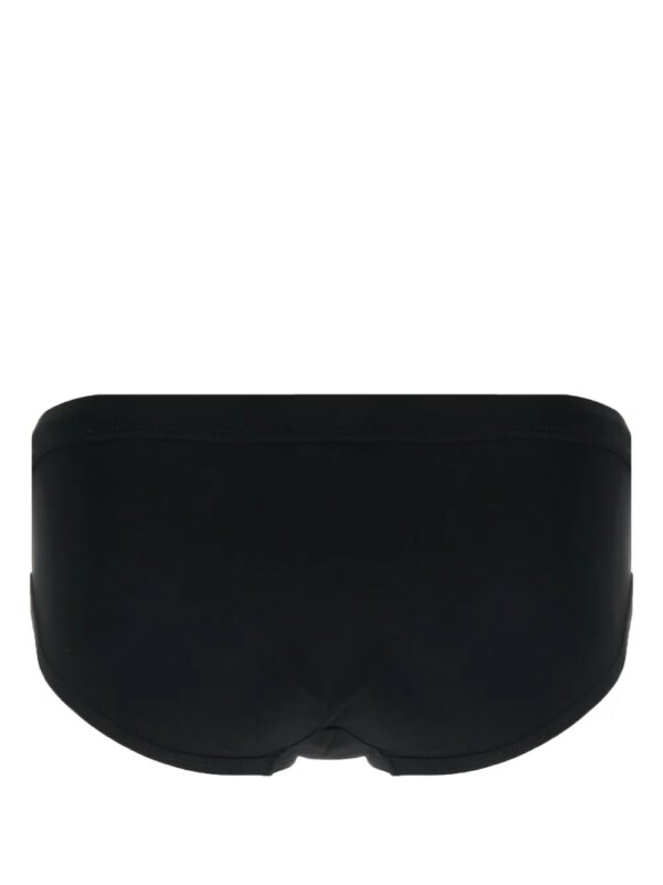 Dolce & Gabbana Zwembroek met logoplakkaat - Zwart