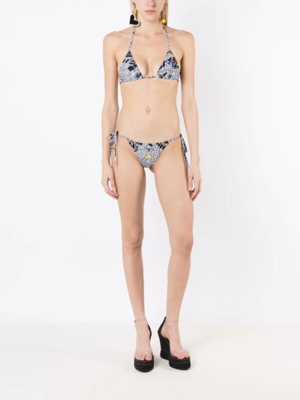 Amir Slama Bikini met print - Veelkleurig