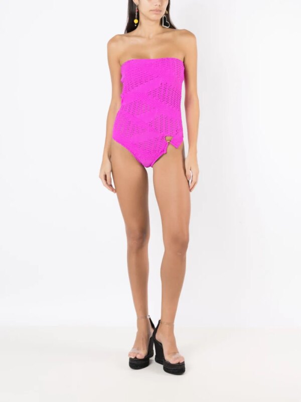 Amir Slama Bandeau badpak - Roze