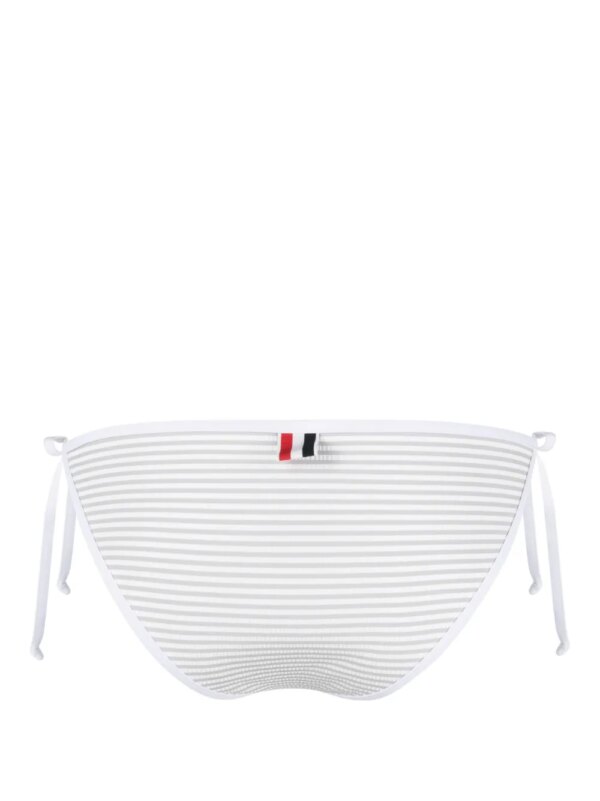 Thom Browne Gestreepte bikini - Grijs