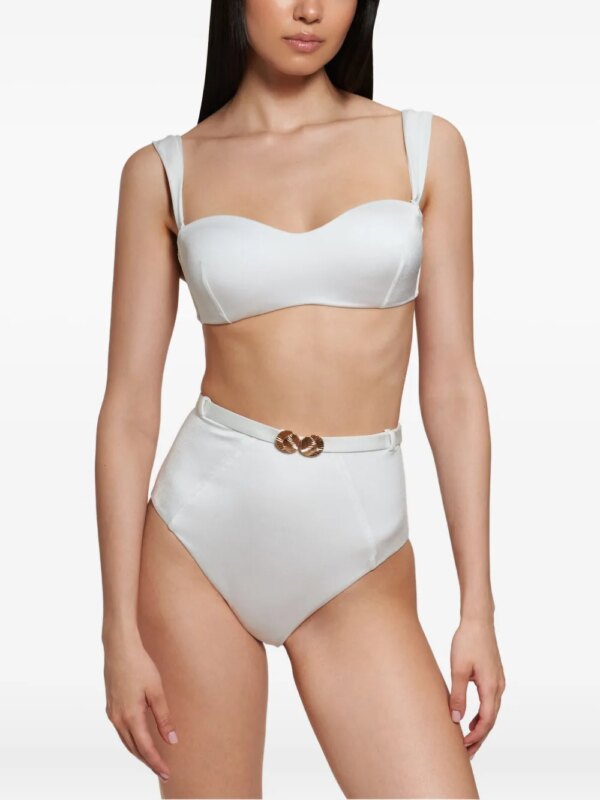 Noire Swimwear Bandeau bikini - Beige