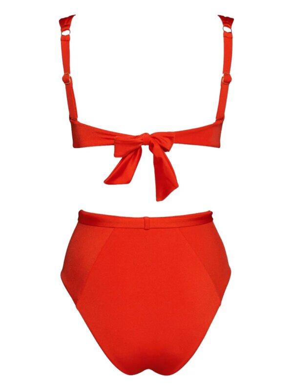 Noire Swimwear Bandeau bikini - Rood