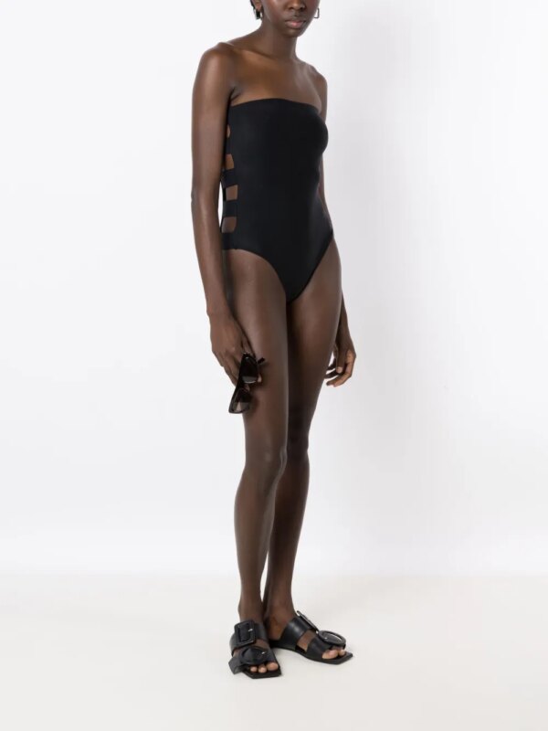 Gloria Coelho Strapless badpak - Zwart