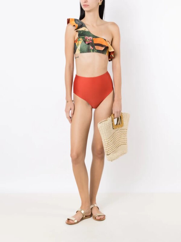 Lygia & Nanny High waist bikinislip - Oranje