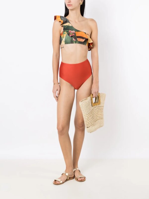 Lygia & Nanny Bikinitop met ruches - Veelkleurig