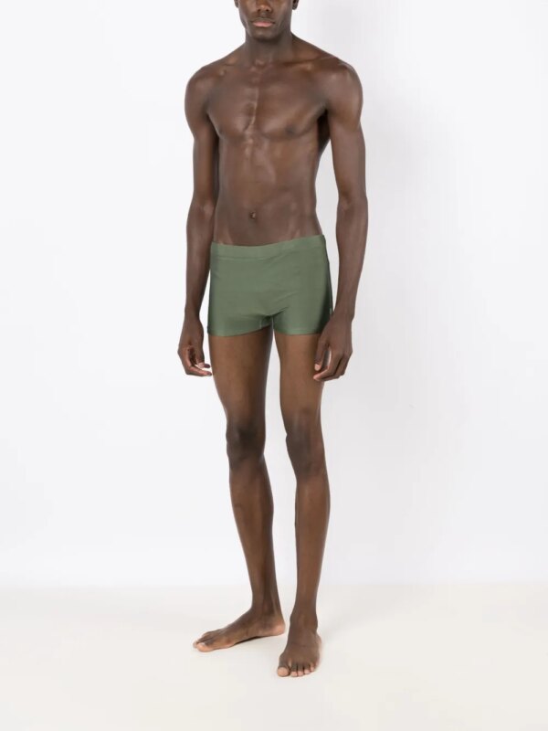 Lygia & Nanny Zwembroek met print - Groen