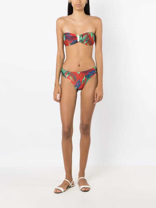 Lygia & Nanny Ester bandeau bikini - Rood