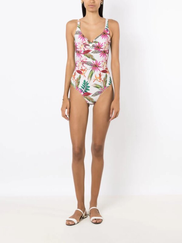 Lygia & Nanny Roberta badpak met print - Veelkleurig