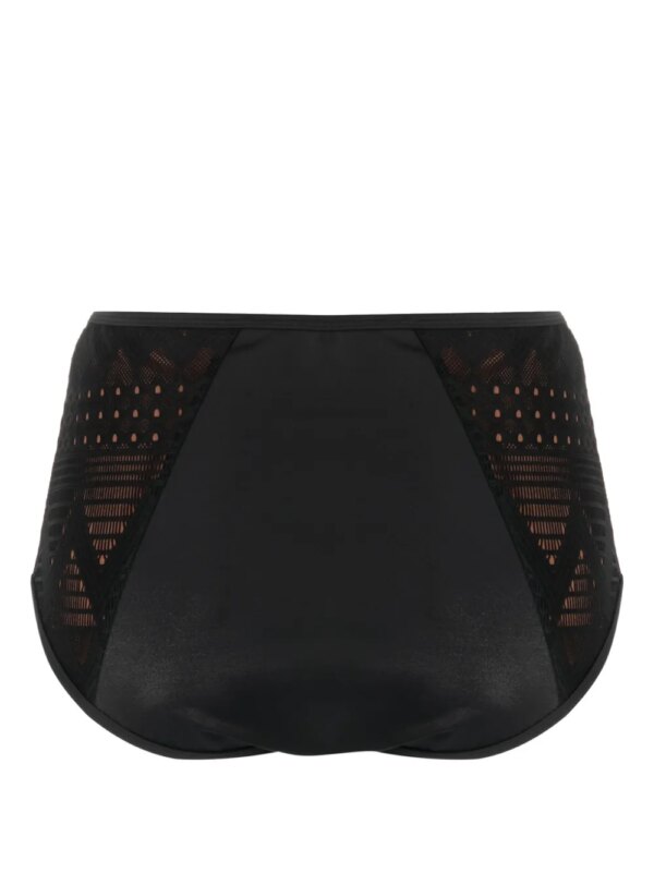 Marlies Dekkers Bikinislip met gehaakt vlak - Zwart