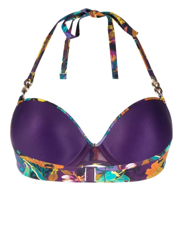 Marlies Dekkers Bikinitop met bloemenprint - Paars