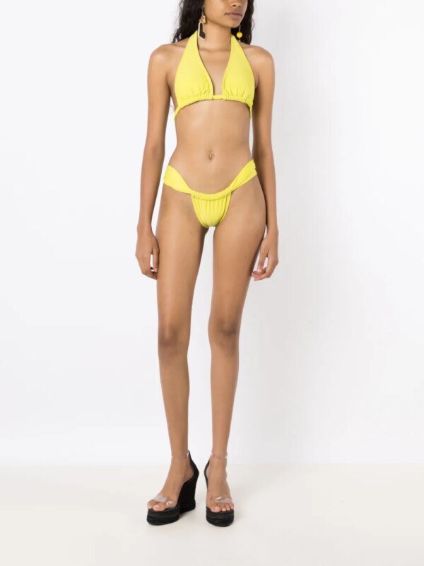 Amir Slama High waist bikinislip - Geel