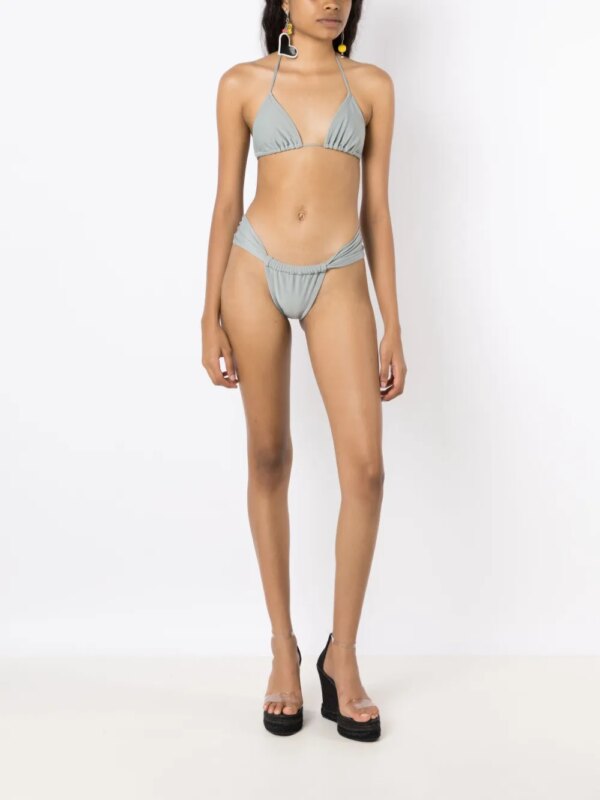 Amir Slama High waist bikinislip - Grijs