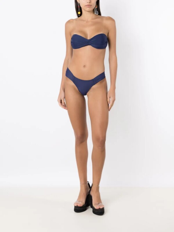 Amir Slama High waist bikinislip - Blauw