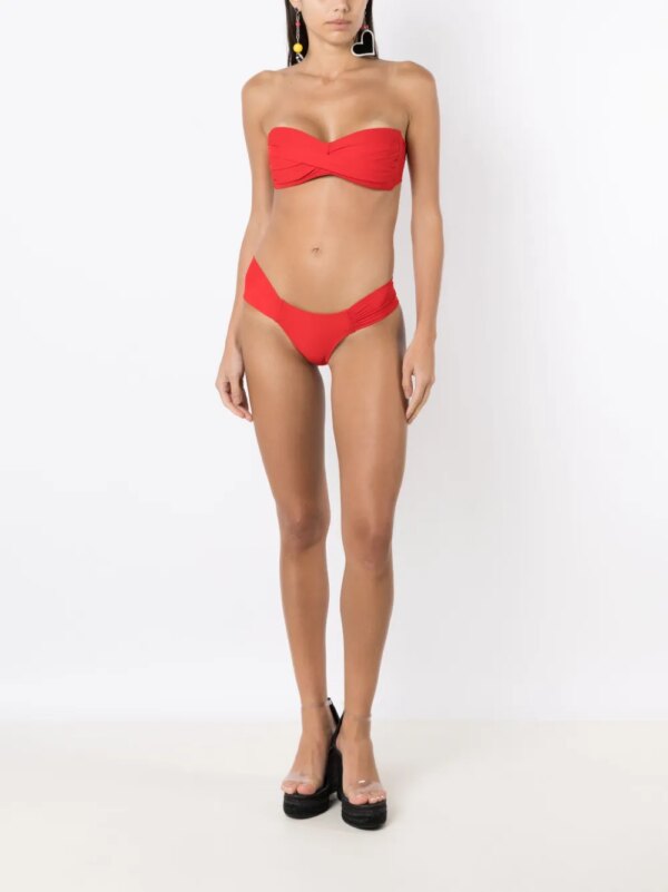 Amir Slama High waist bikinislip - Rood