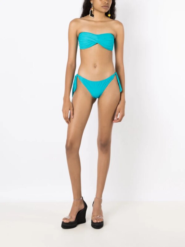 Amir Slama Bandeau bikini - Blauw