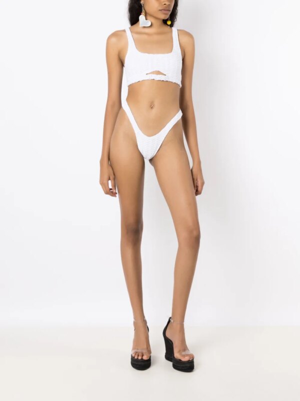 Amir Slama Uitgesneden bikini - Wit