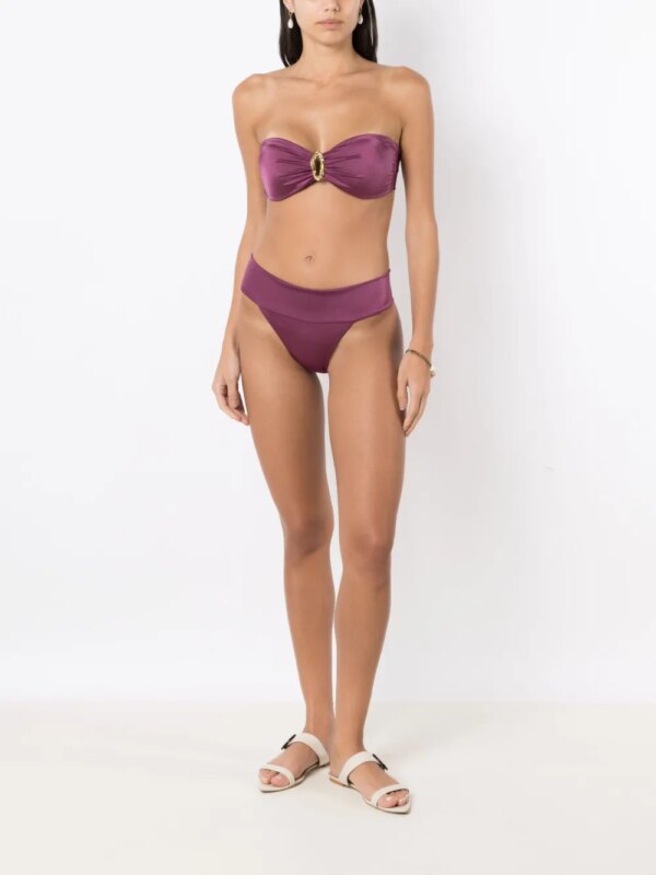 Brigitte Strapless bikini - Paars