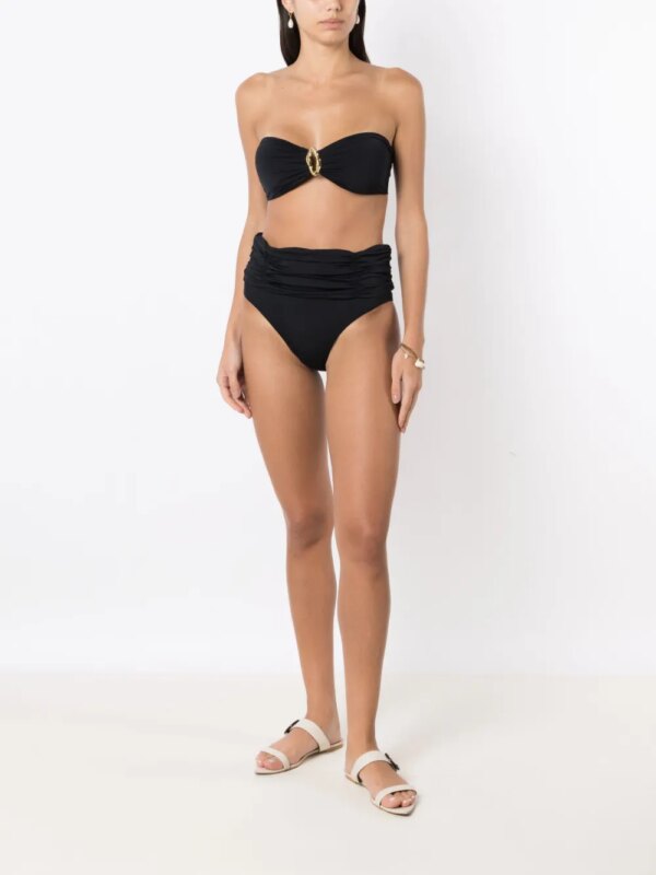 Brigitte Strapless bikini - Zwart