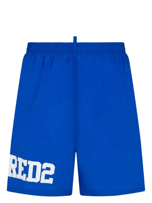 DSQUARED2 Zwembroek met logoprint - Blauw