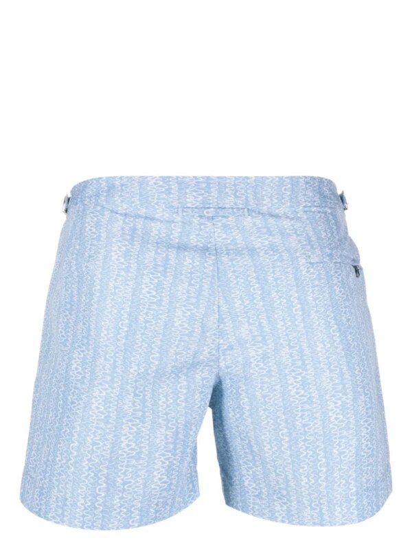 Orlebar Brown Zwembroek met print - Blauw