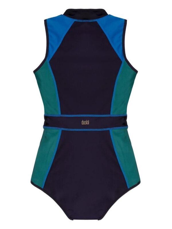 Duskii Badpak met colourblocking - Paars