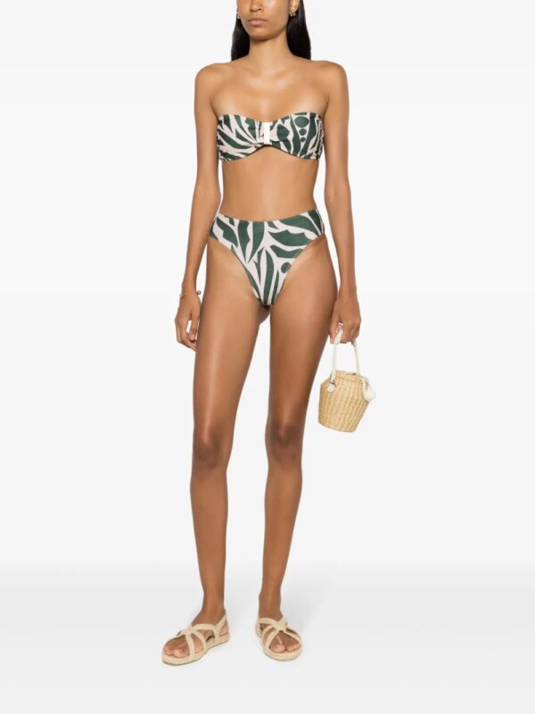 Lygia & Nanny Strapless bikini - Groen