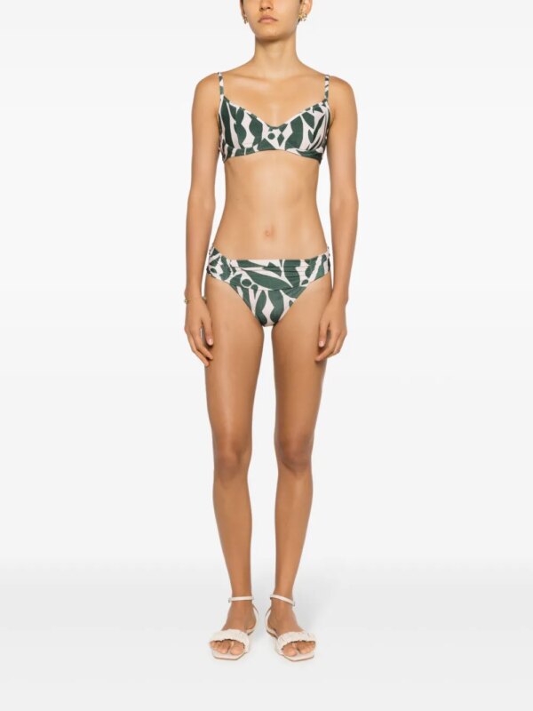 Lygia & Nanny Bikinitop met halve cup - Groen