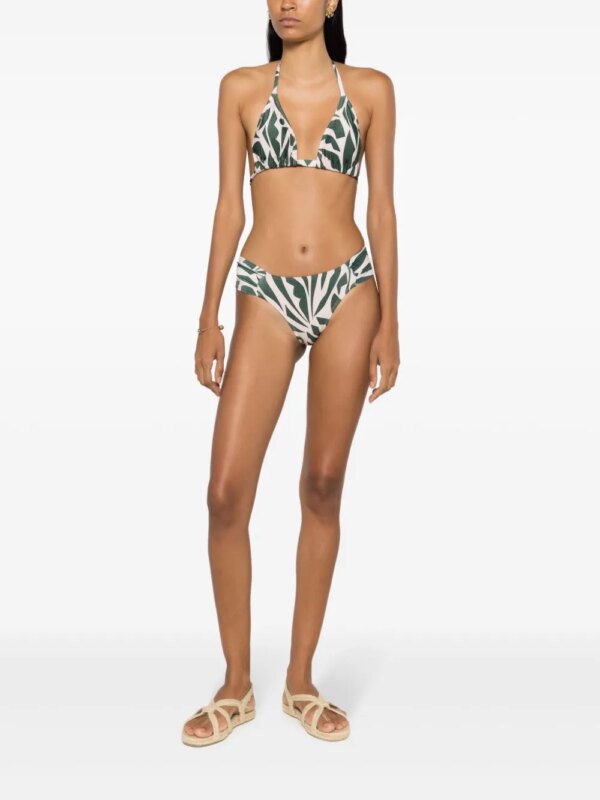 Lygia & Nanny Bikini met print - Groen