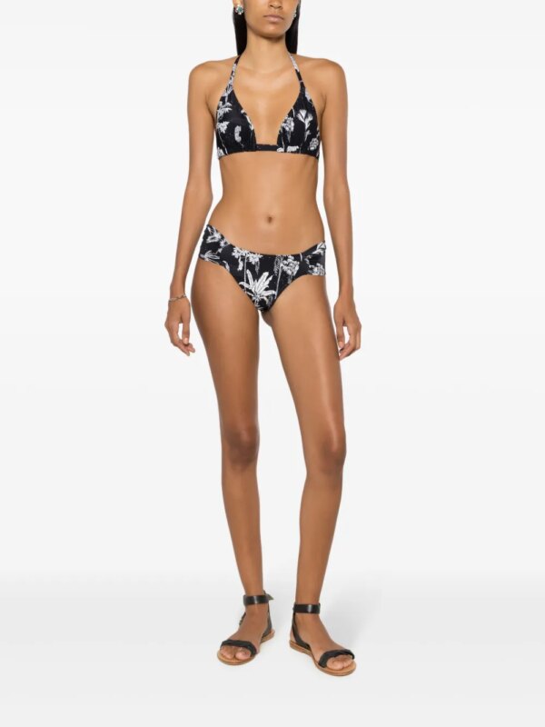 Lygia & Nanny Bikini met print - Zwart