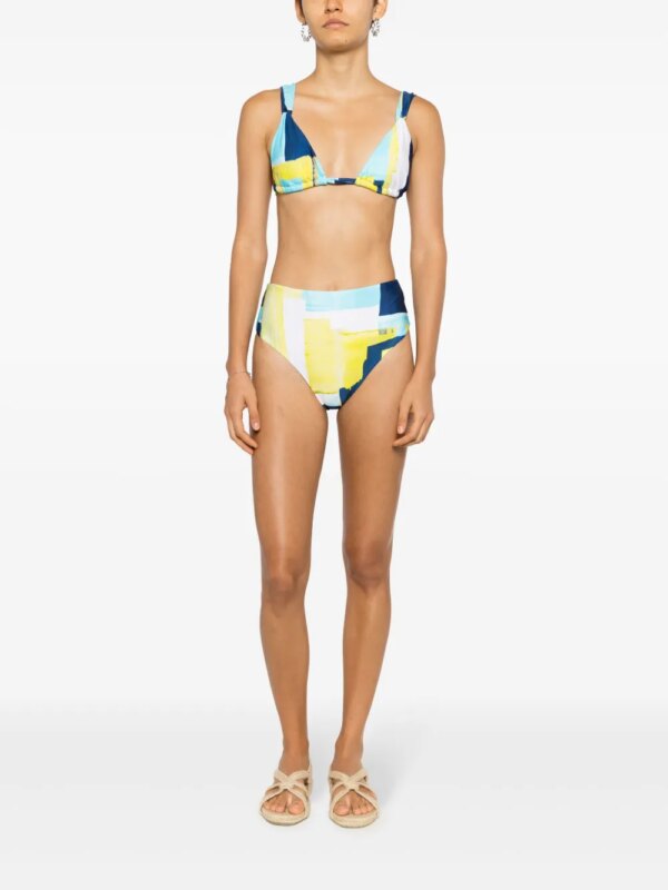 Lenny Niemeyer Bikinislip met abstract patroon - Veelkleurig