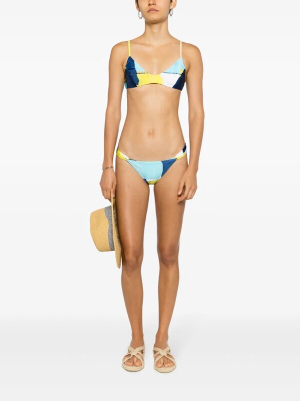 Lenny Niemeyer Bikinislip met abstract patroon - Veelkleurig
