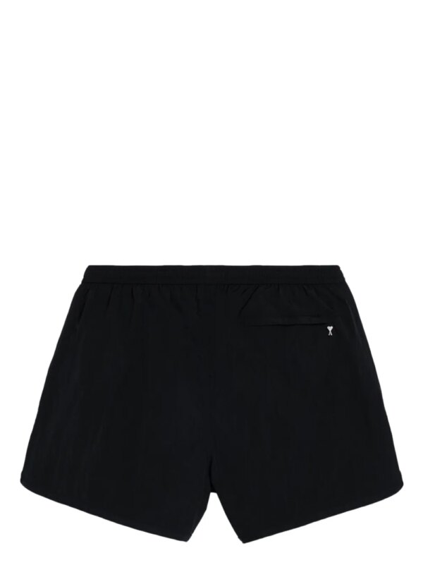 AMI Paris Zwembroek met logo - Zwart