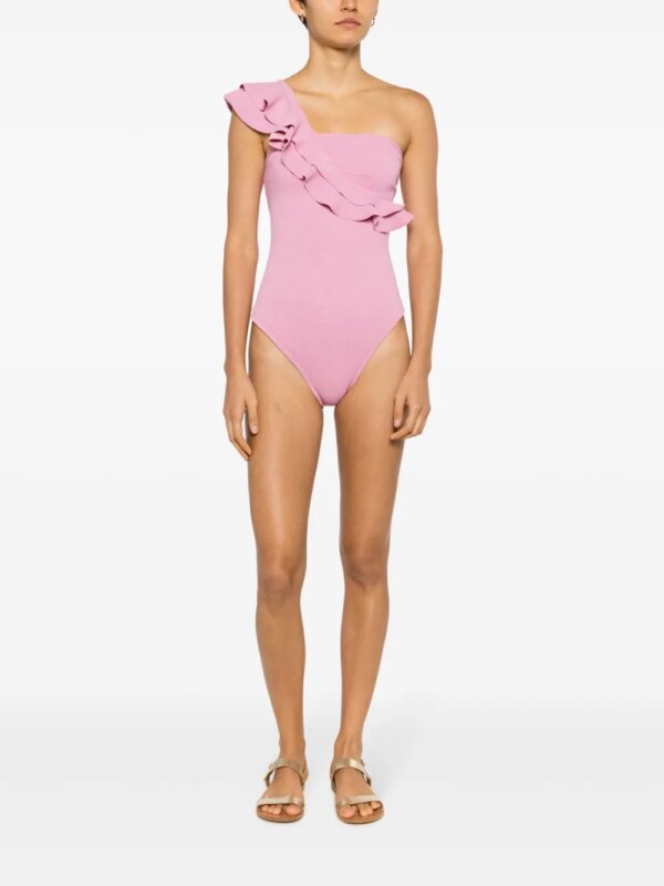 Clube Bossa Badpak met ruches - Roze