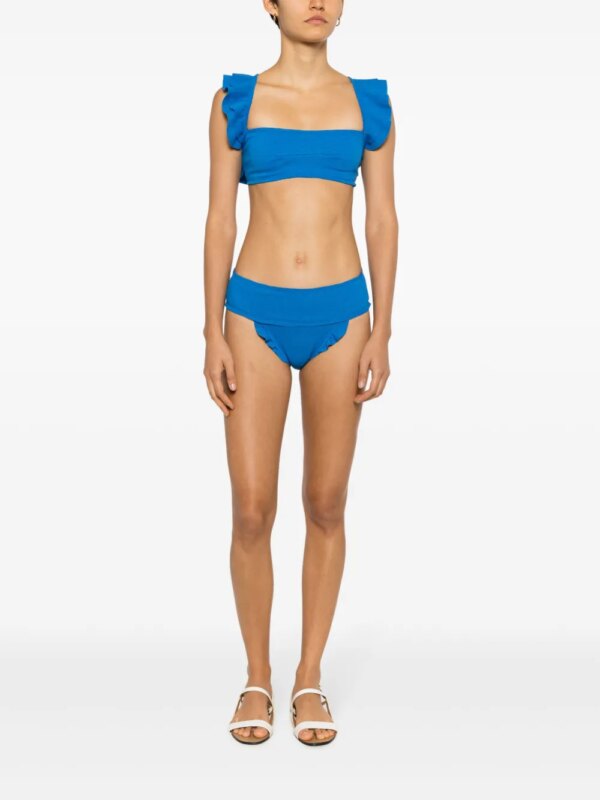 Clube Bossa Bikinitop met ruches - Blauw