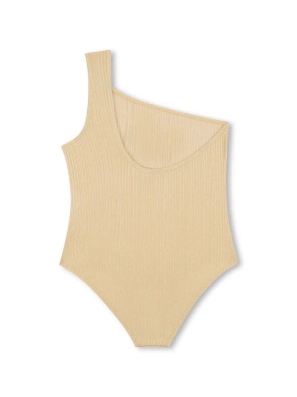 Michael Kors Kids Asymmetrisch badpak - Beige