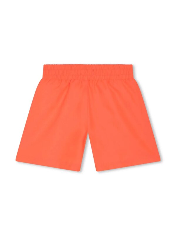 Dkny Kids Zwembroek met logoprint - Oranje