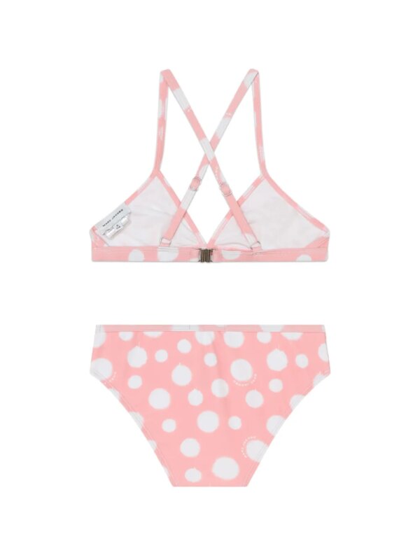 Marc Jacobs Kids Bikini met stippen - Roze
