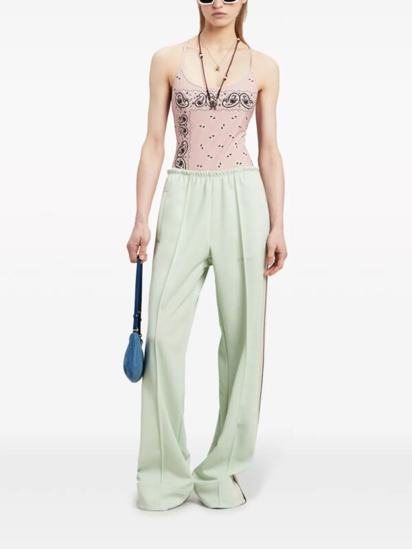 Palm Angels Badpak met paisley-print - Roze