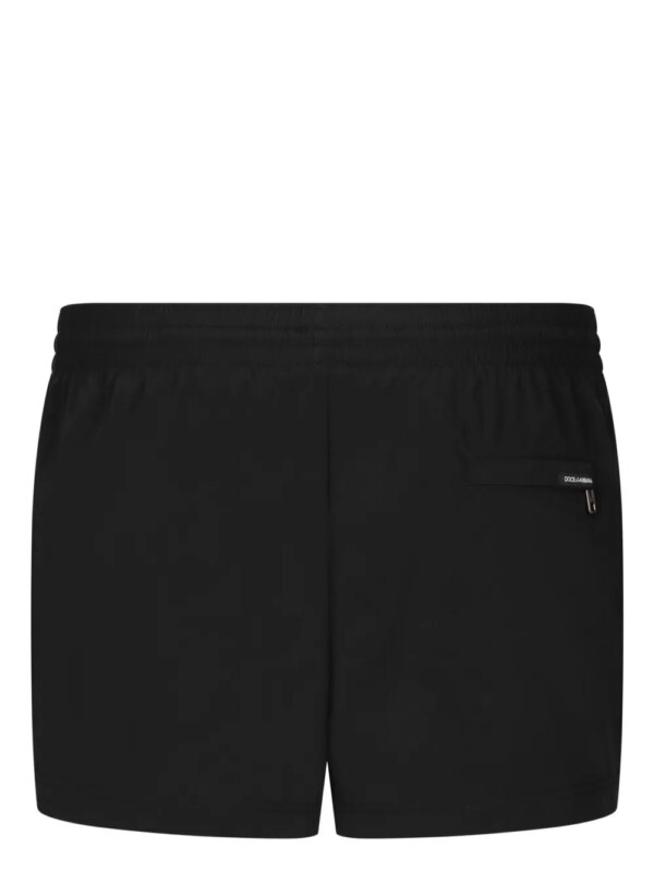 Dolce & Gabbana Zwembroek met trekkoord - Zwart