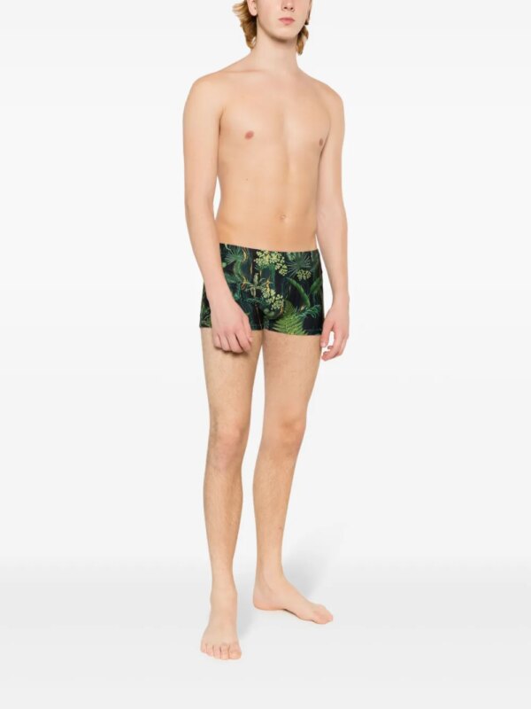 Lygia & Nanny Zwembroek met print - Groen